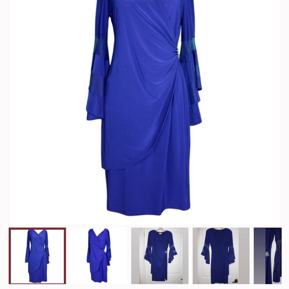 Laura blue dress - Picture 2 of 4